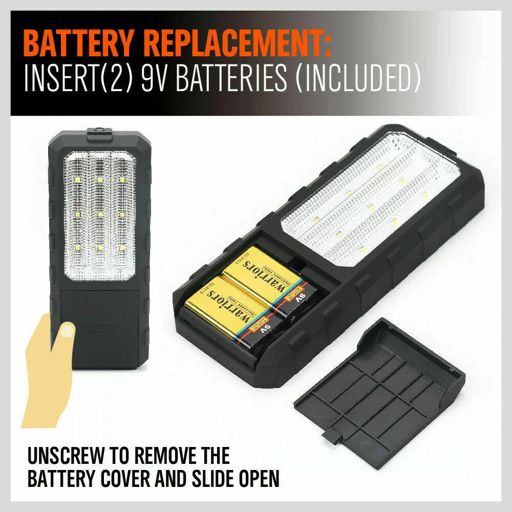 LED Work Light Torch Portable Magnetic Super Bright Camping