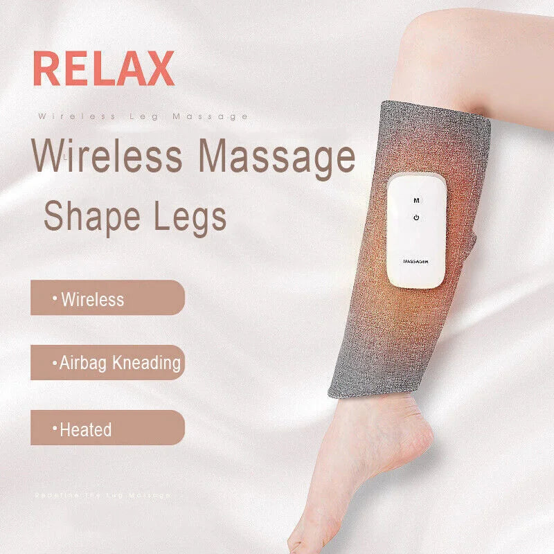 Leg Massager Heated Air Compression Foot Massage Calf