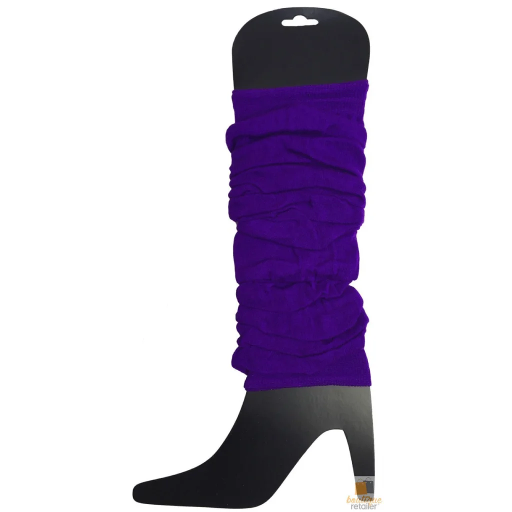 LEG WARMERS Knitted Womens Neon Party Knit Ankle Fluro