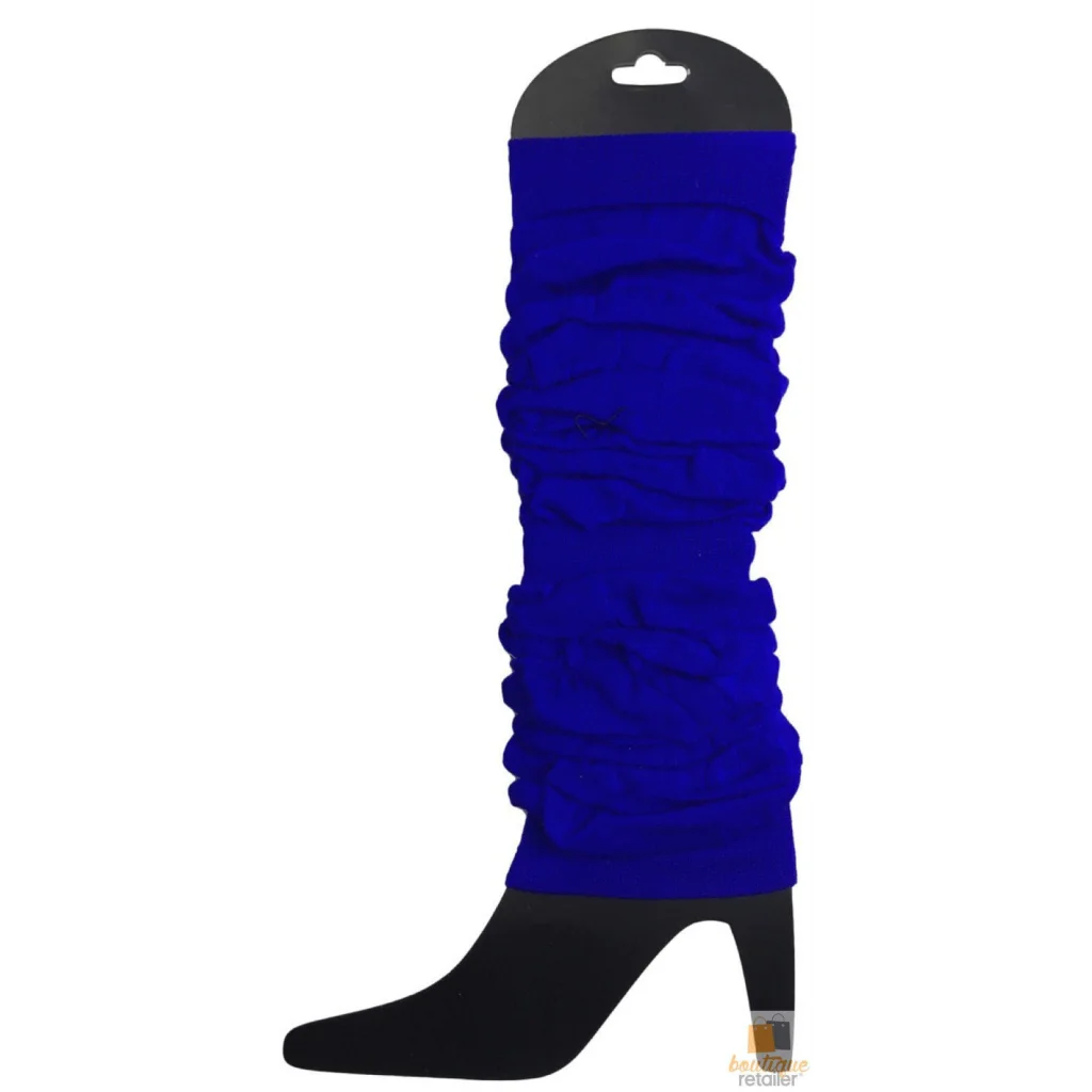 LEG WARMERS Knitted Womens Neon Party Knit Ankle Fluro