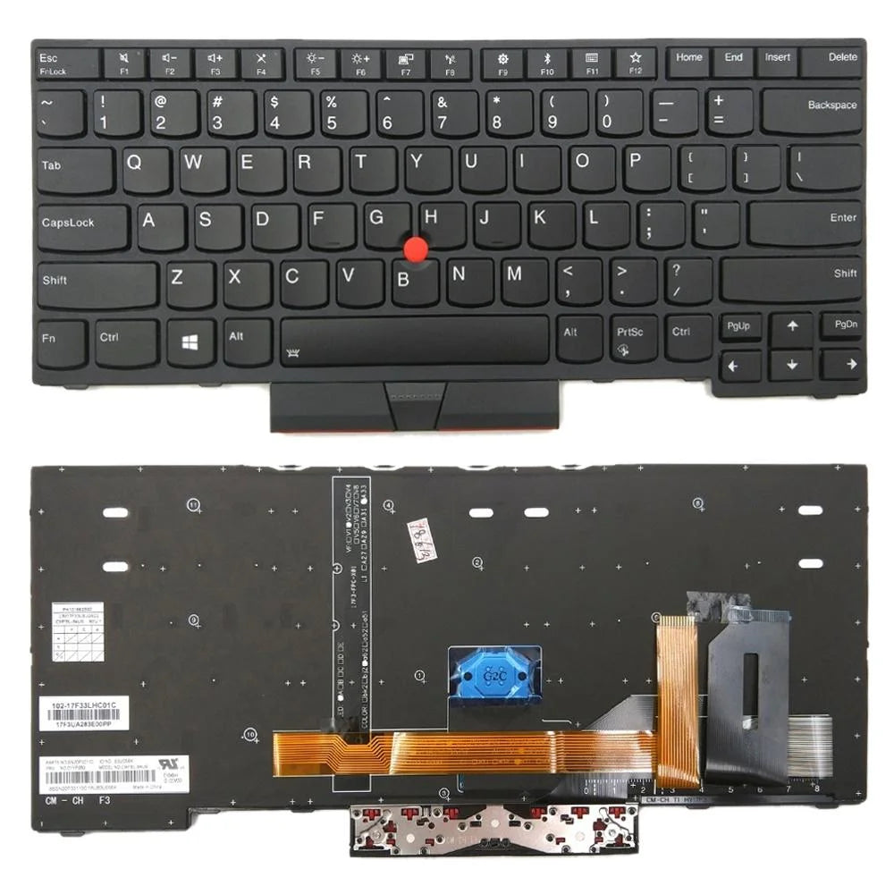 Lenovo Thinkpad E480 L480 L380 Yoga T480S Backlit Keyboard-1915197150048948224