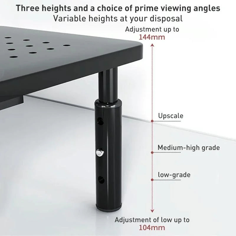Lenovo Thinkpad Laptop Stand With Phone Holder - Elevated Monitor Stand-1964932268166352901