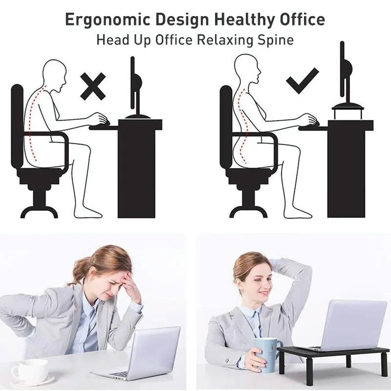 Lenovo Thinkpad Laptop Stand With Phone Holder - Elevated Monitor Stand-1964932268166352903