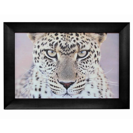 Leopard Portrait Wall Art 110x80cm - Home & Garden > Wall