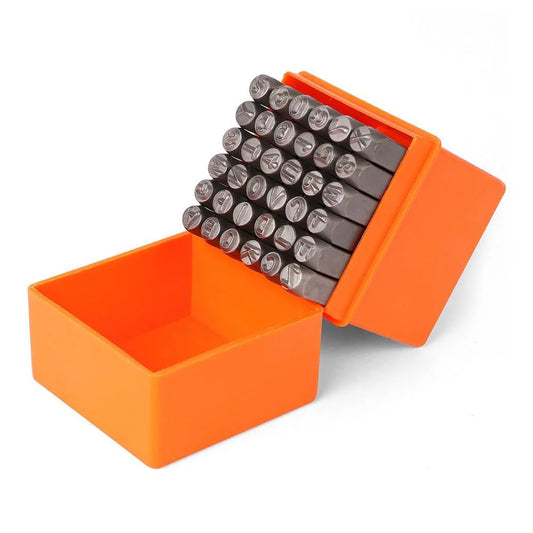 Letter Stamp Set 36Pc 6mm Capital Letters Punches Metal