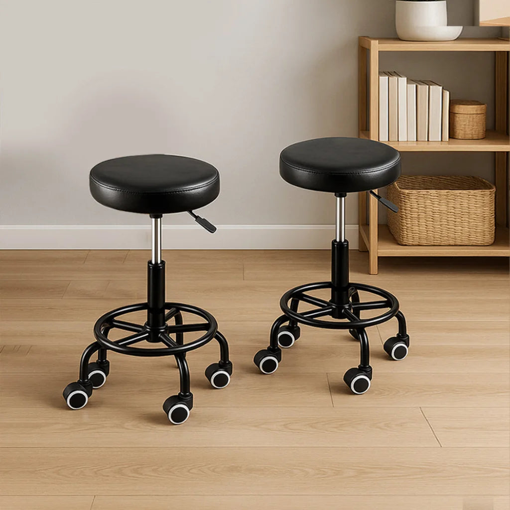 Levede 2x Salon Stool Swivel Bar Stools-1975420367828815879