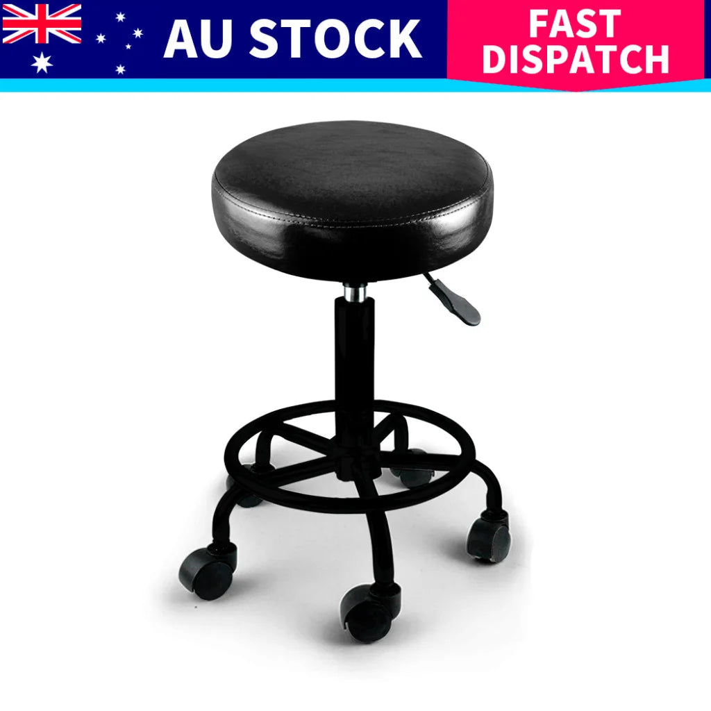Levede 2x Salon Stool Swivel Bar Stools-1975420367828815880