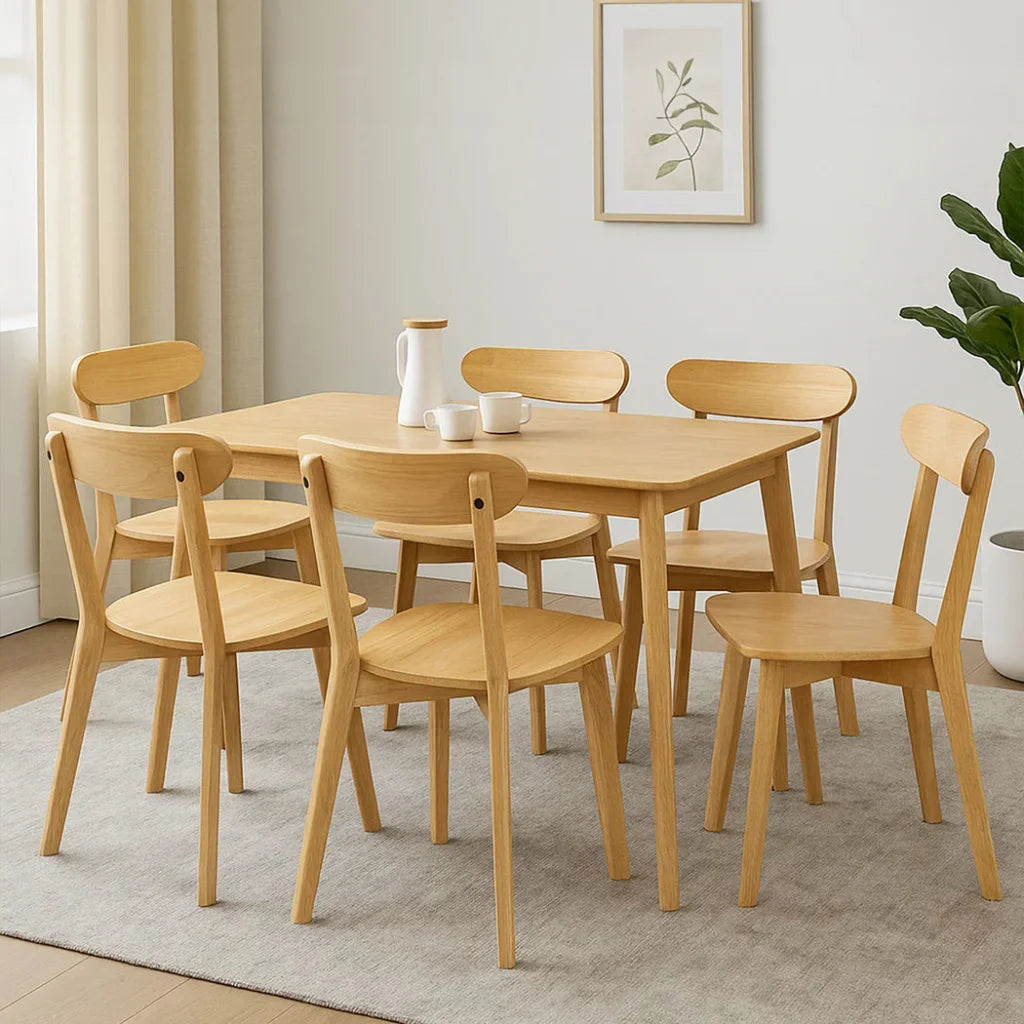 Levede 6x Dining Chairs Wooden Kitchen Chair-1975420363575791623