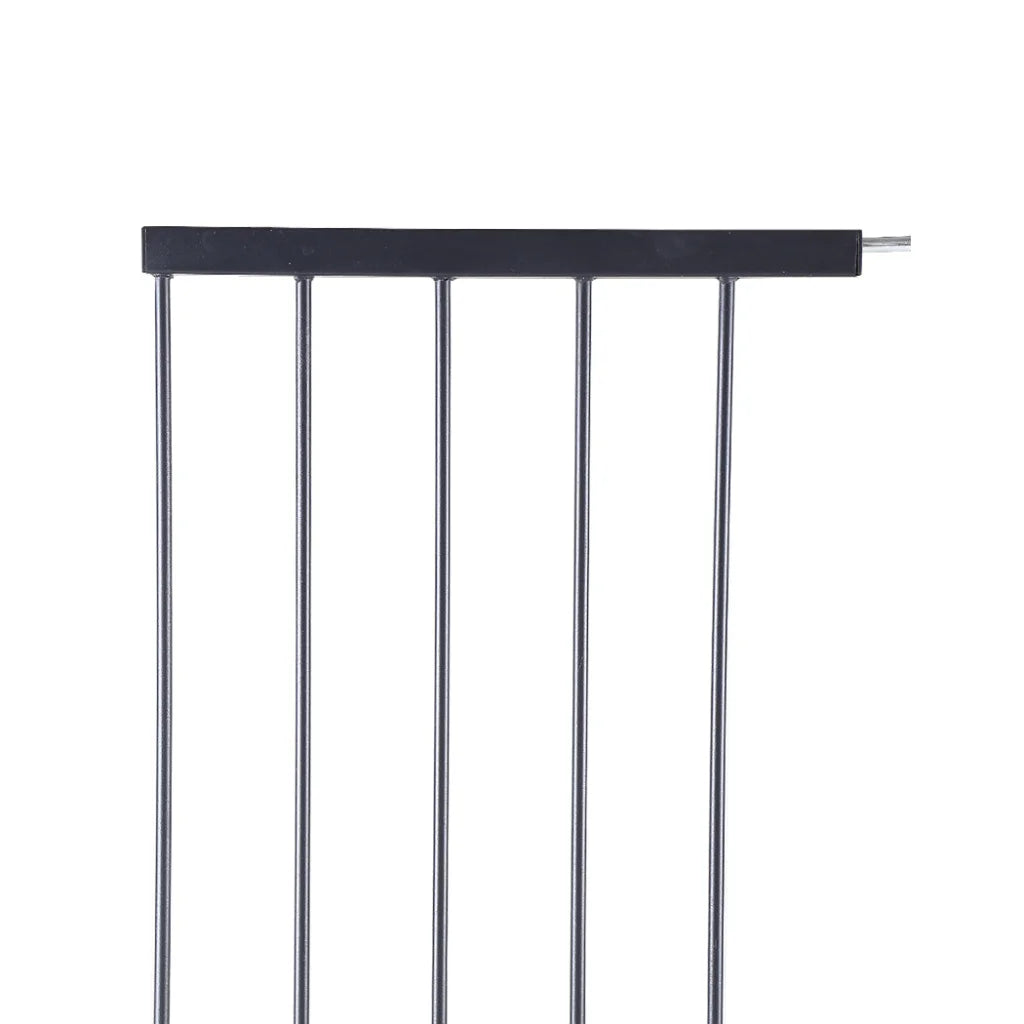 Levede Baby Safety Gate Adjustable Pet Black 45cm Extension-1975420518404329476