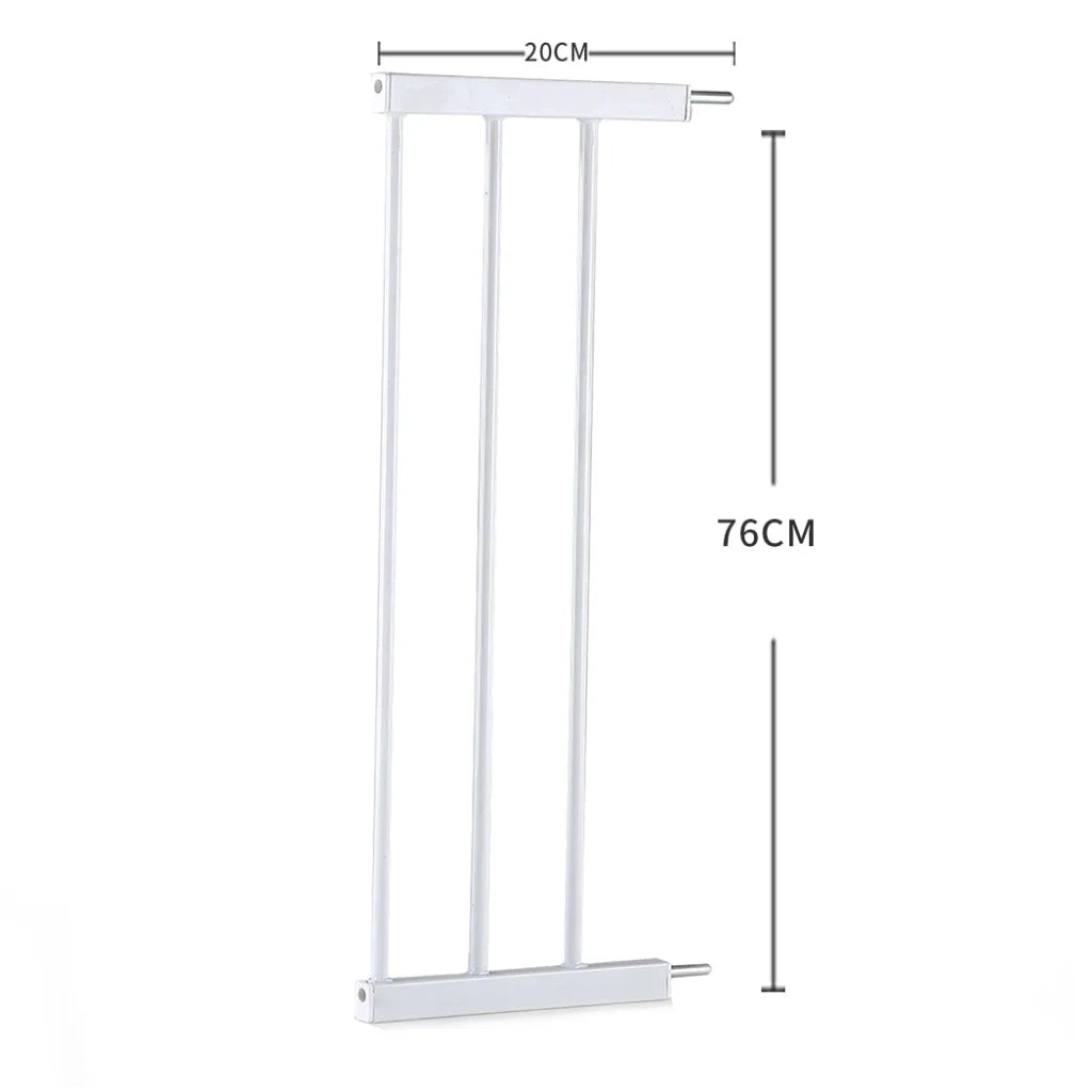 Levede Baby Safety Gate Adjustable Pet White 20cm Extension-1975420518031036418