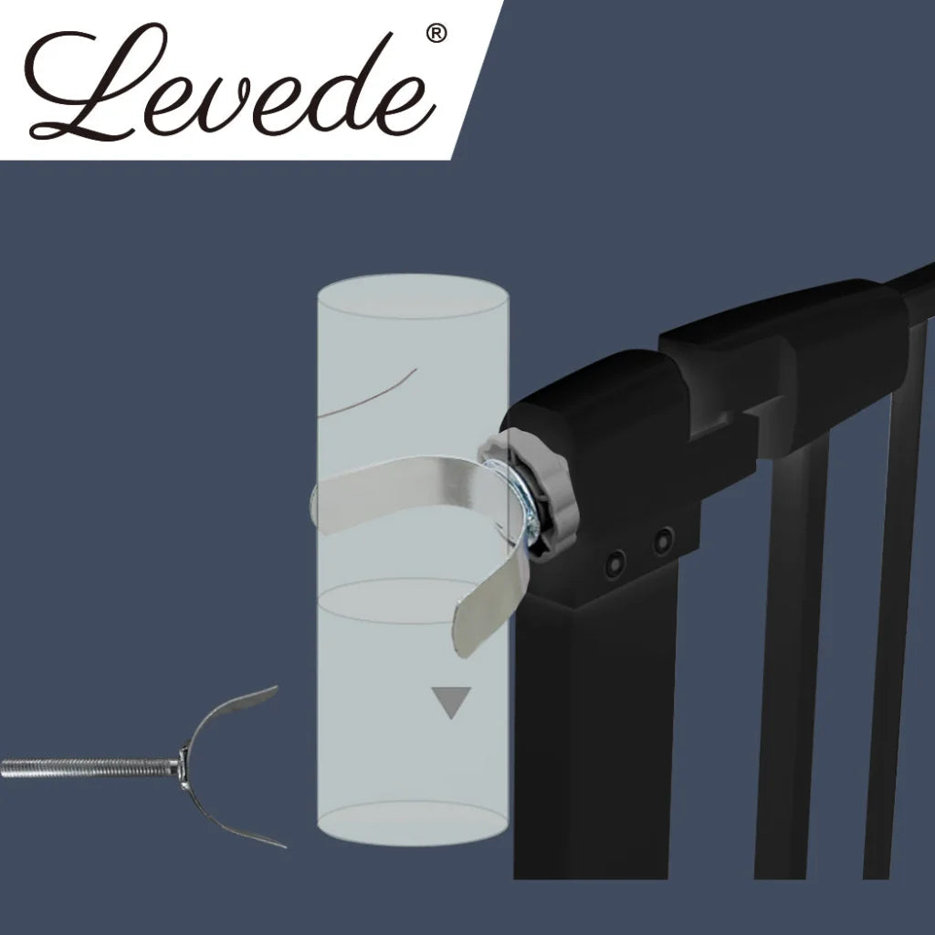 Levede Baby Safety Gate U Style Adaptor-1975420384966742022