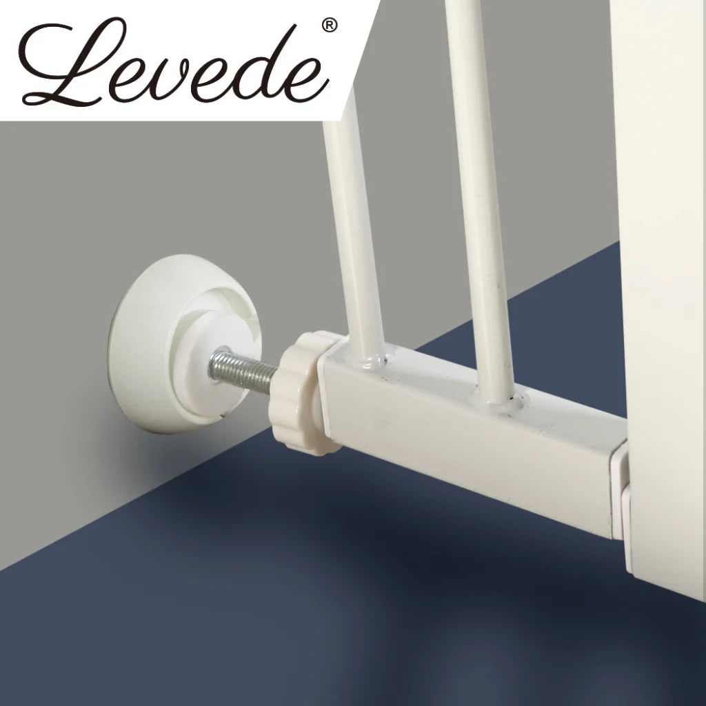 Levede Baby Safety Gate Wall Bumper White-1973194018795950086