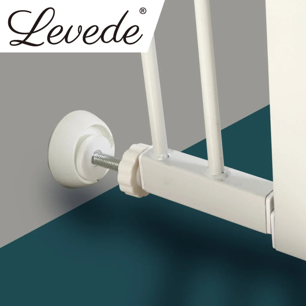 Levede Baby Safety Gate Wall Bumper White-1973194018795950087