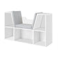 Levede Kids Bookcase Toys Box Shelf White-1975420408001859584