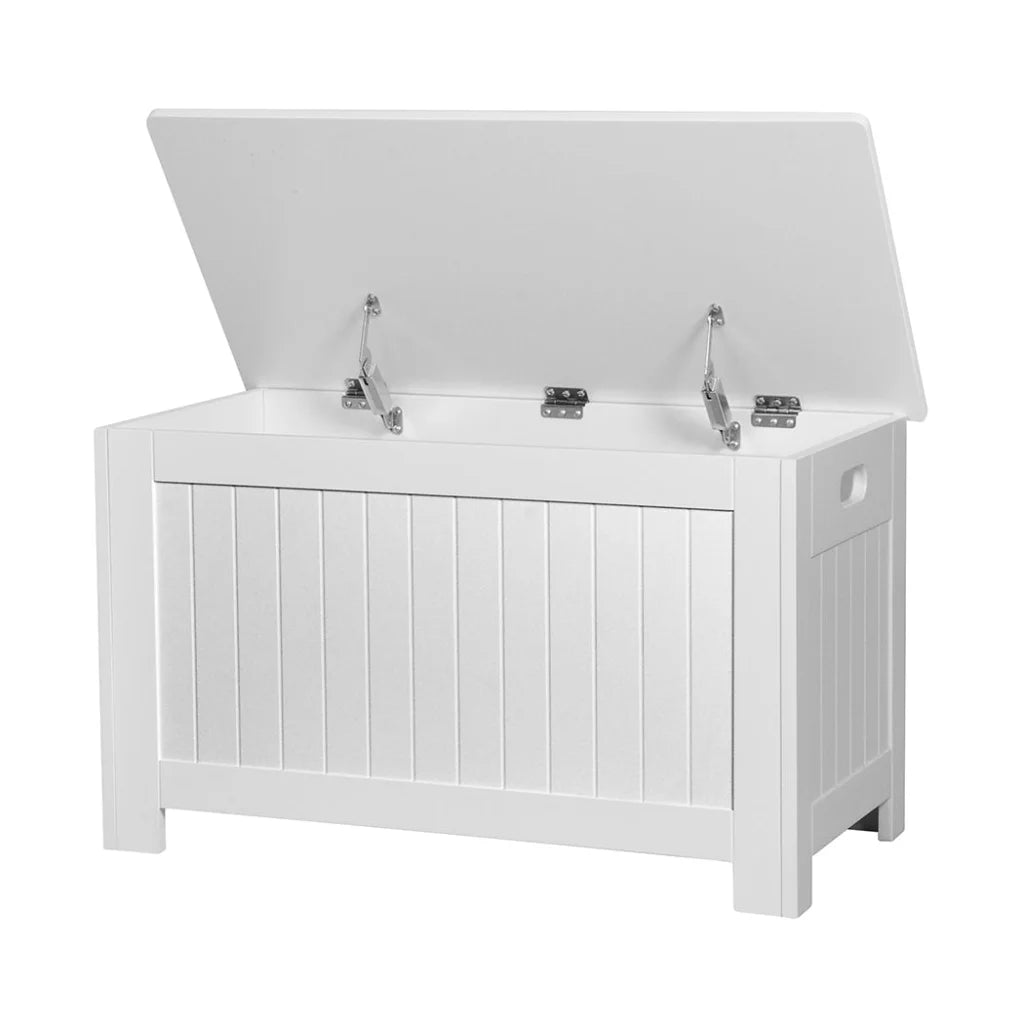 Levede Kids Toy Box Storage Chest Cabinet White-1973193727614783488