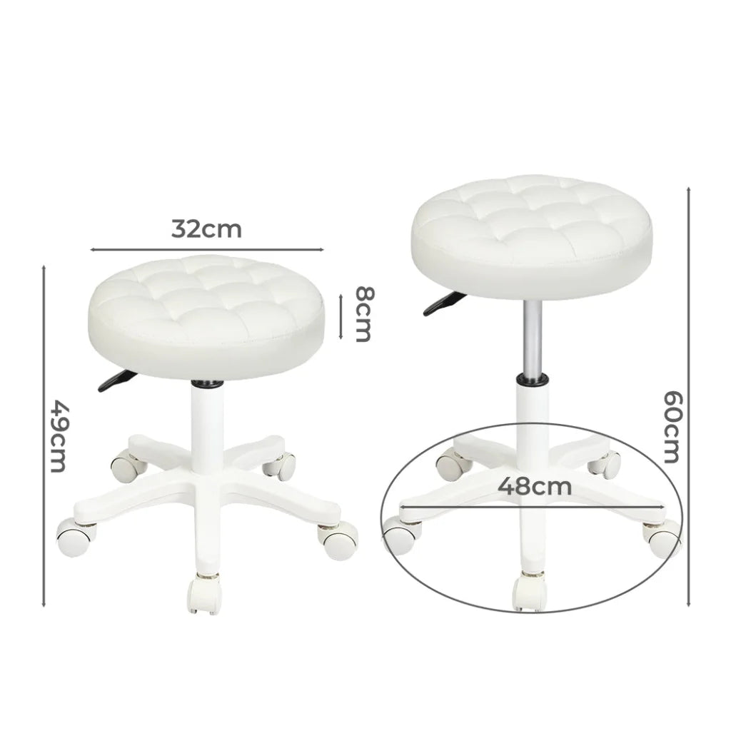 Levede Rolling  Bar Stool-1973193468452933634