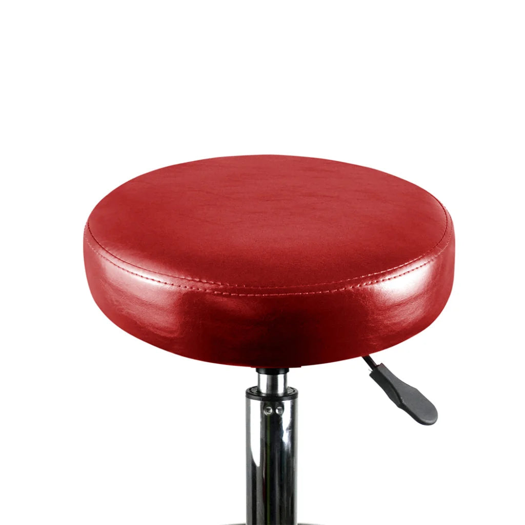 Levede Salon Stool Swivel Barber Stools Red-1975420407318188033