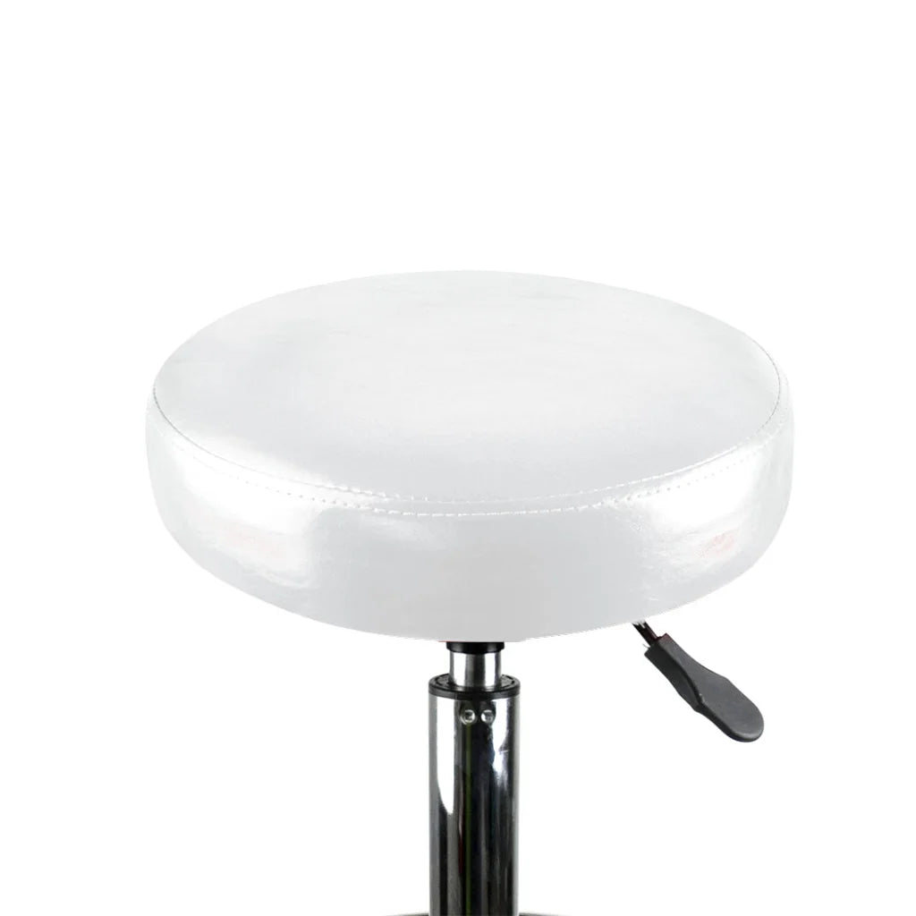Levede Salon Stool Swivel Hairdressing White-1973193726784311299