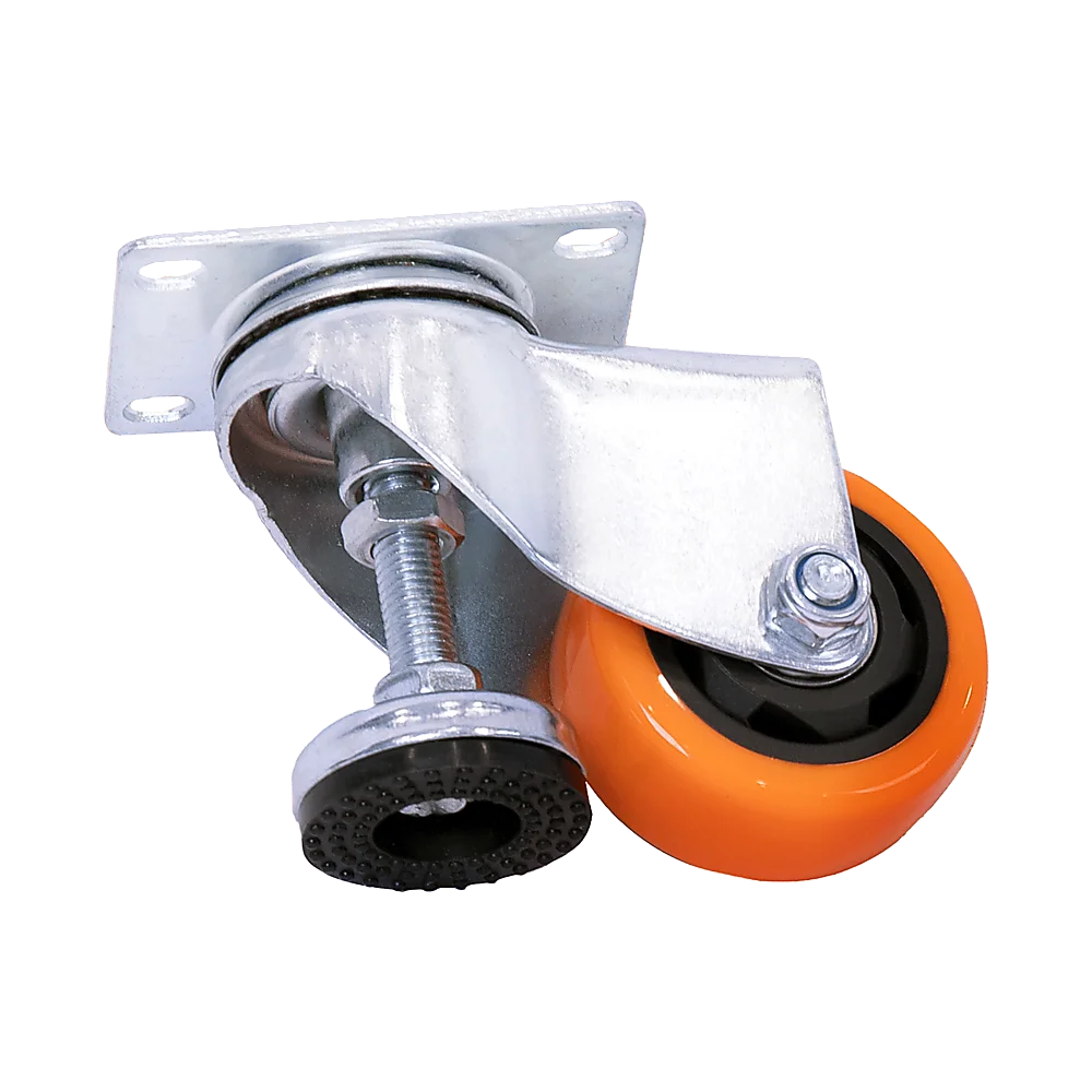 Leveling Casters Swivel Wheels - Set of 4 - 360kg Total