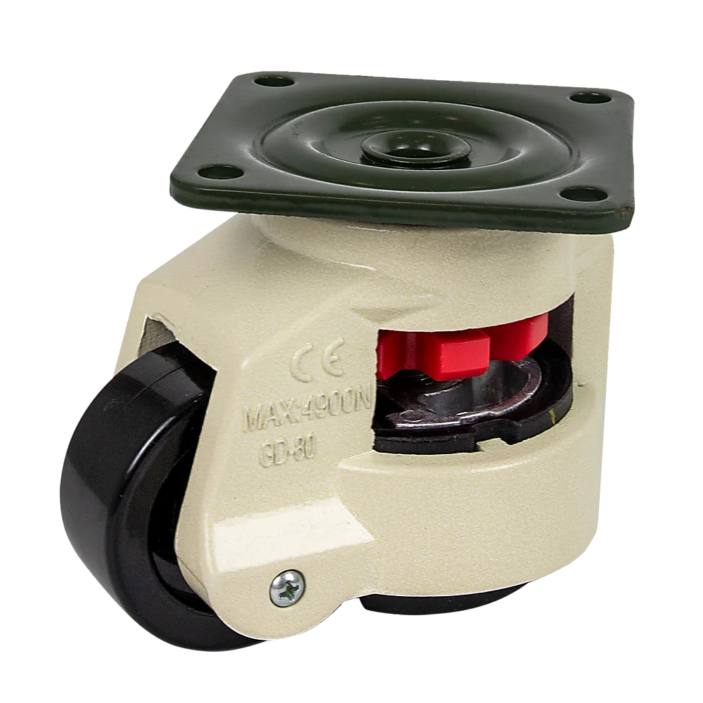 Leveling Casters Swivel Workbench Adjustable Wheel 1000KG