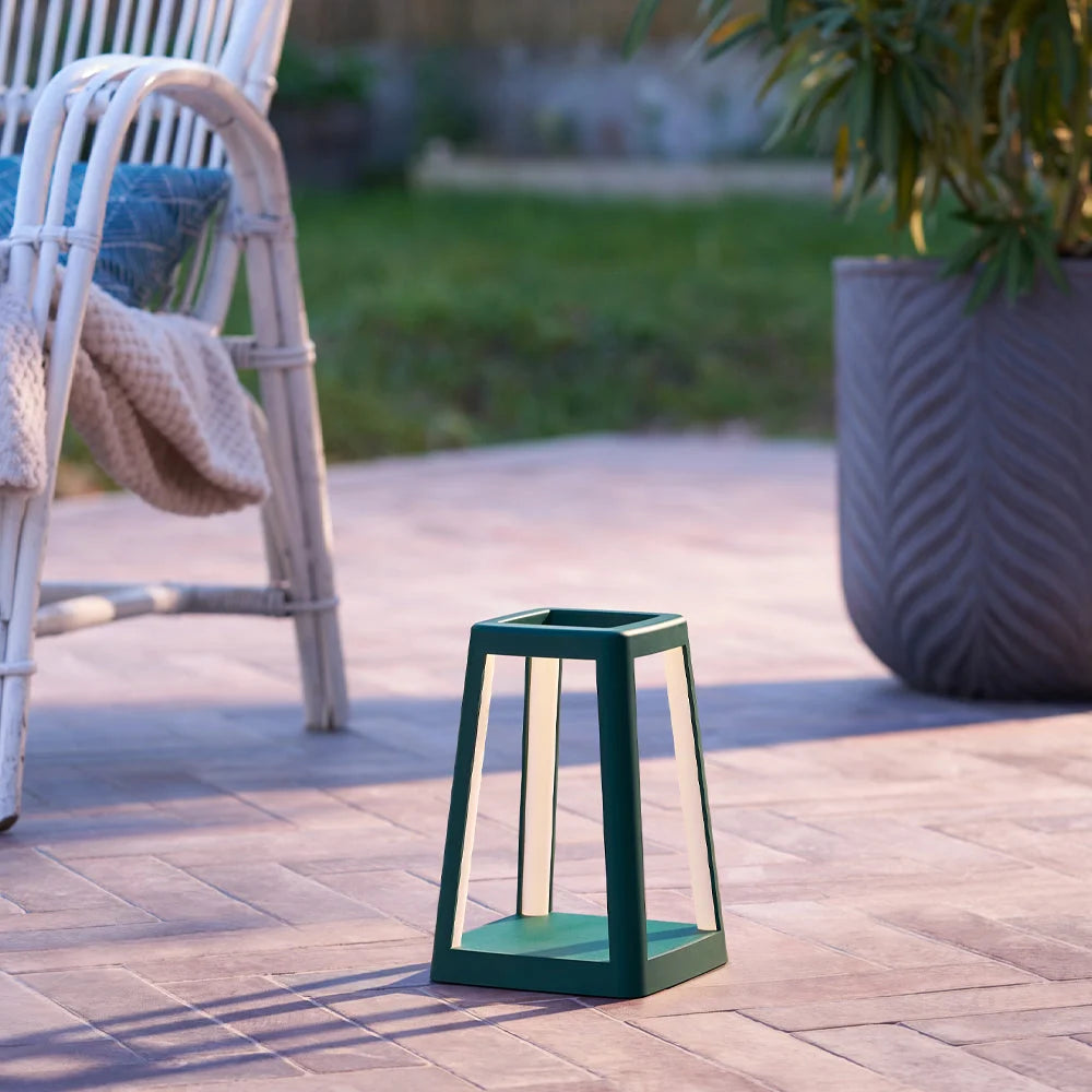 Lexon Lantern Portable Lamp With Built-In Wireless Charger