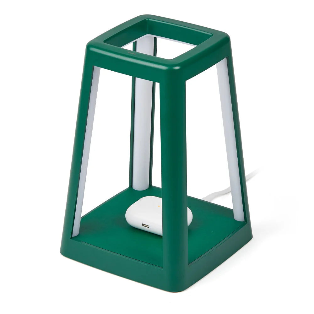 Lexon Lantern Portable Lamp With Built-In Wireless Charger