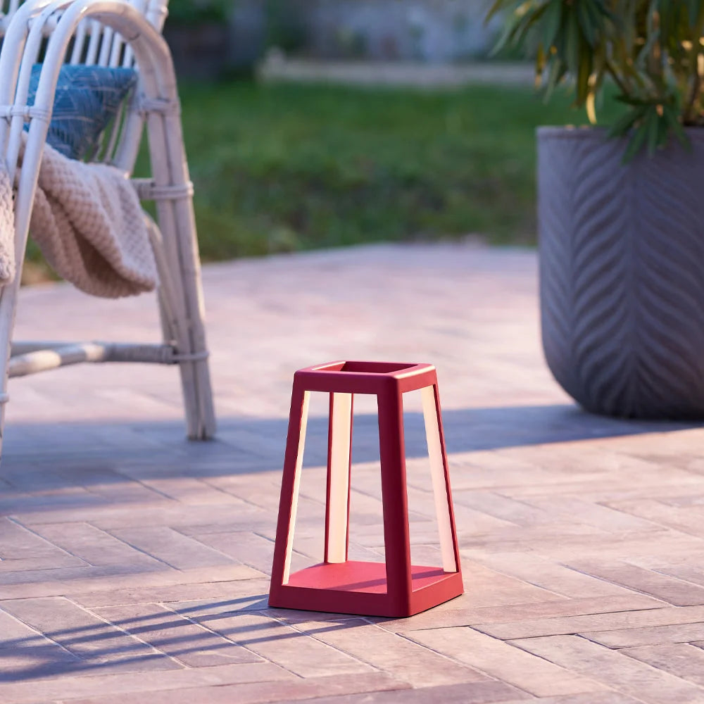 Lexon Lantern Portable Lamp With Built-In Wireless Charger