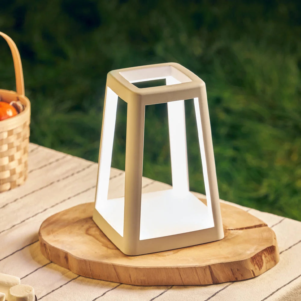 Lexon Lantern Portable Lamp With Built-In Wireless Charger