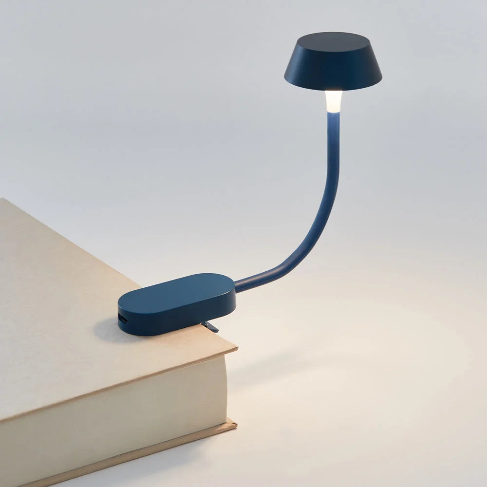 Lexon Mimi Flexible LED Lamp - Dark Blue - Home & Garden >