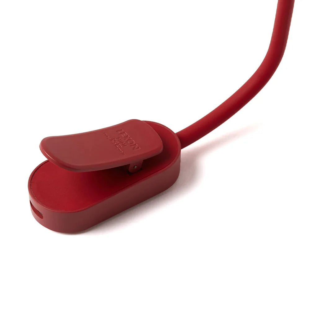 Lexon Mimi Flexible LED Lamp - Dark Red - Home & Garden >