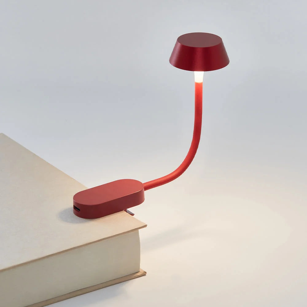Lexon Mimi Flexible LED Lamp - Dark Red - Home & Garden >