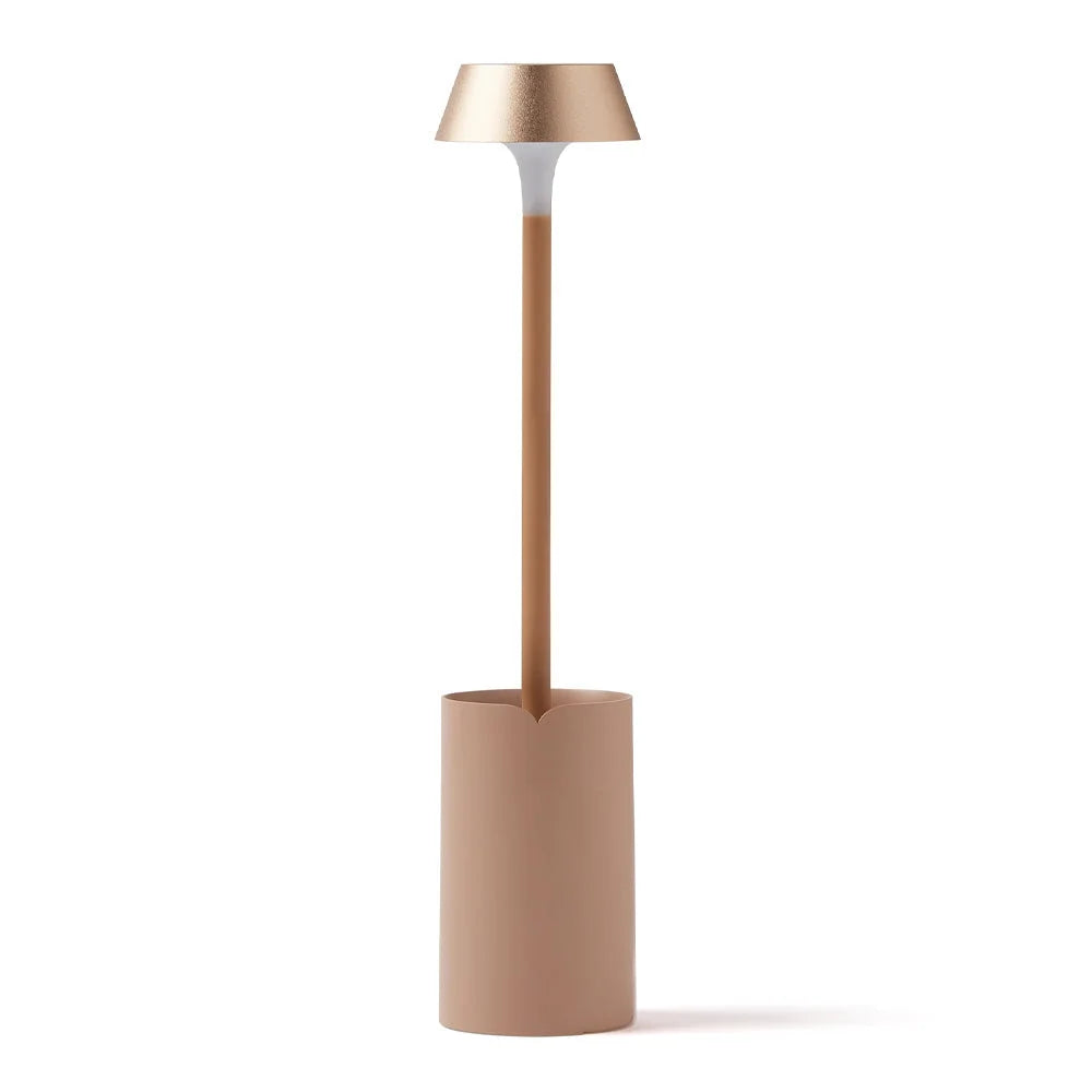 Lexon Mimi Flexible LED Lamp - Gold - Home & Garden >