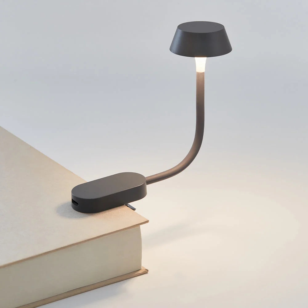 Lexon Mimi Flexible LED Lamp - Gunmetal - Home & Garden >