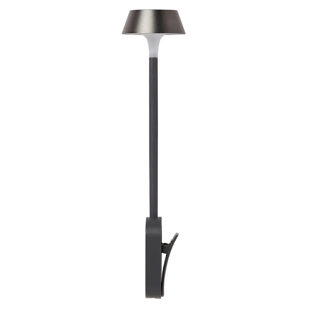 Lexon Mimi Flexible LED Lamp - Gunmetal - Home & Garden >