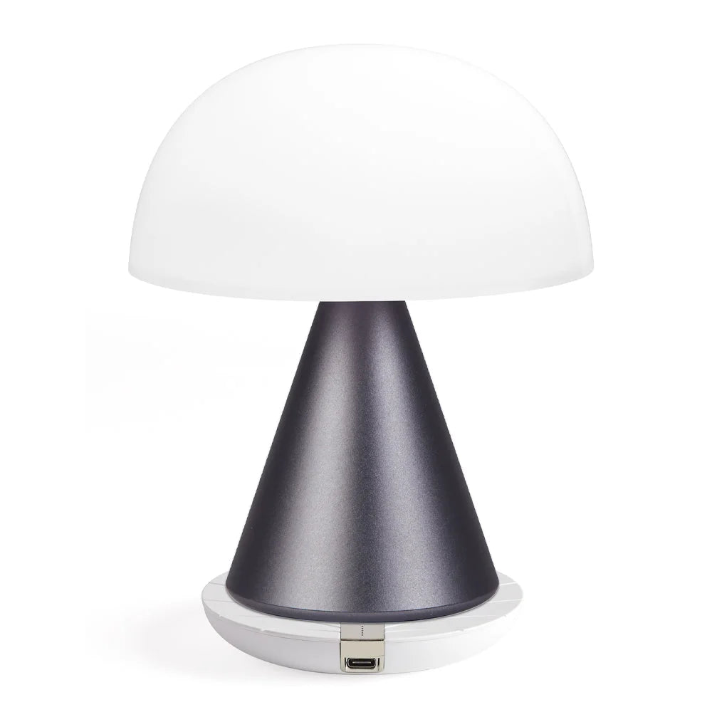 Lexon Mina L Large Portable Led Lamp - Gunmetal - Home &