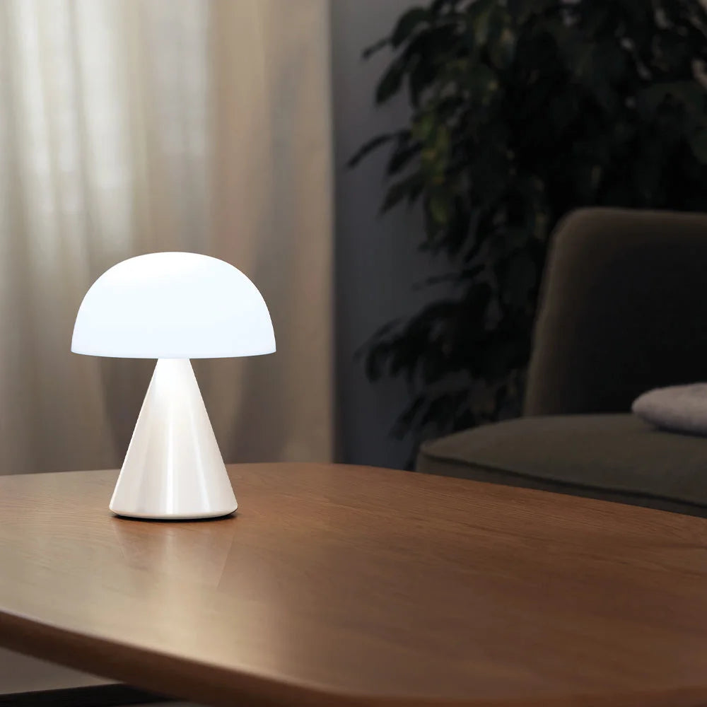 Lexon Mina L Large Portable Led Lamp - White - Home &