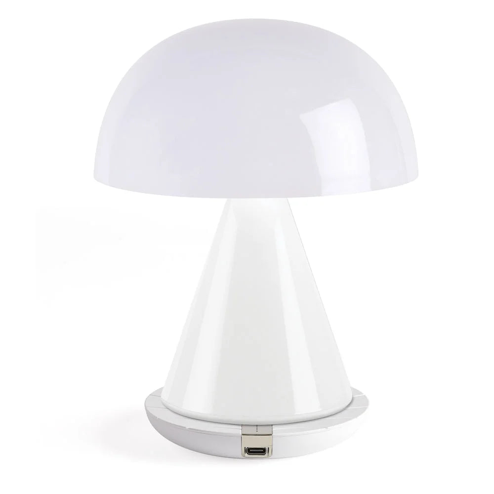 Lexon Mina L Large Portable Led Lamp - White - Home &