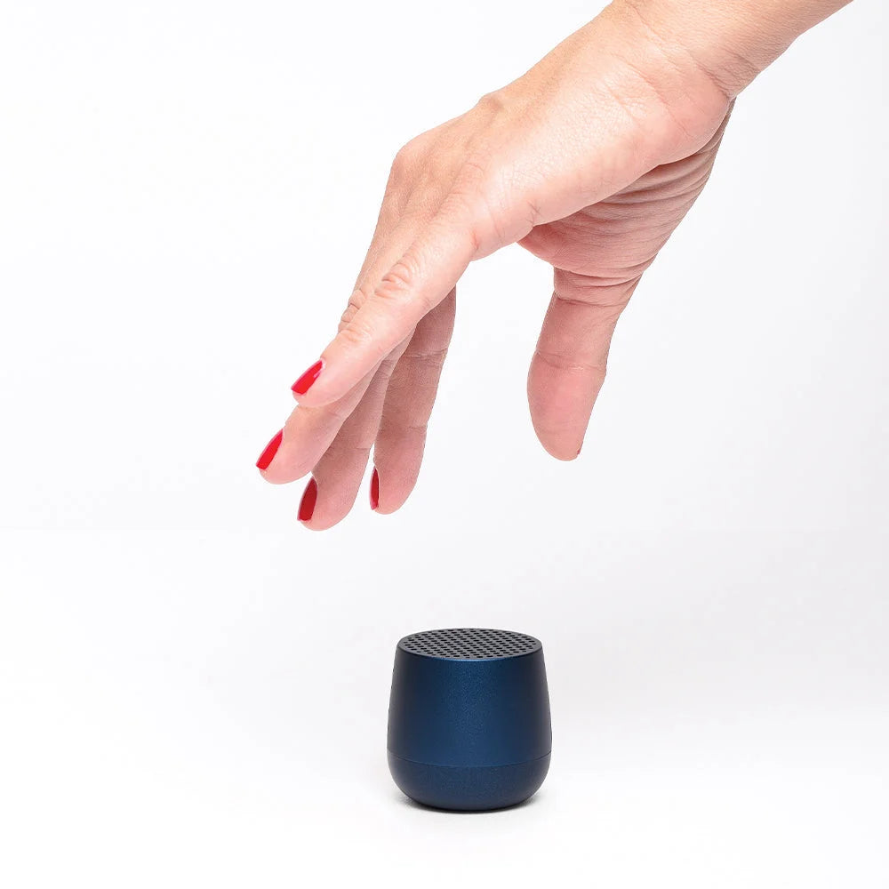 Lexon Mino+ Mini Bluetooth Speaker - Blue - Audio & Video >