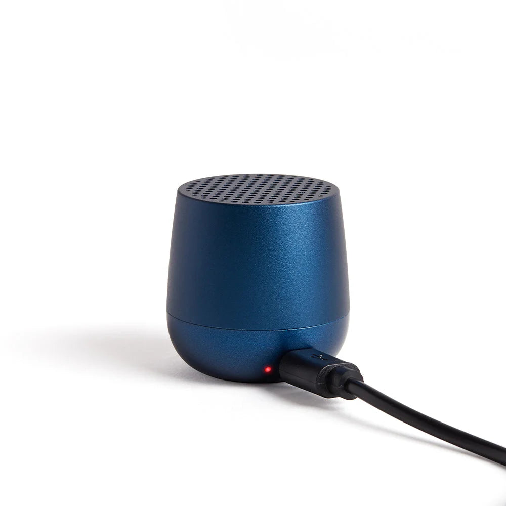 Lexon Mino+ Mini Bluetooth Speaker - Blue - Audio & Video >