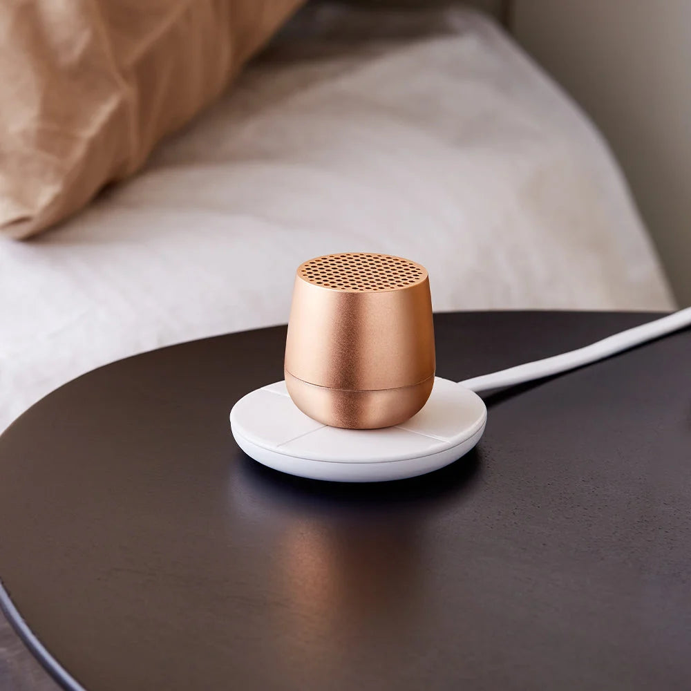 Gold lexon mino mini with tabletop context and item shape