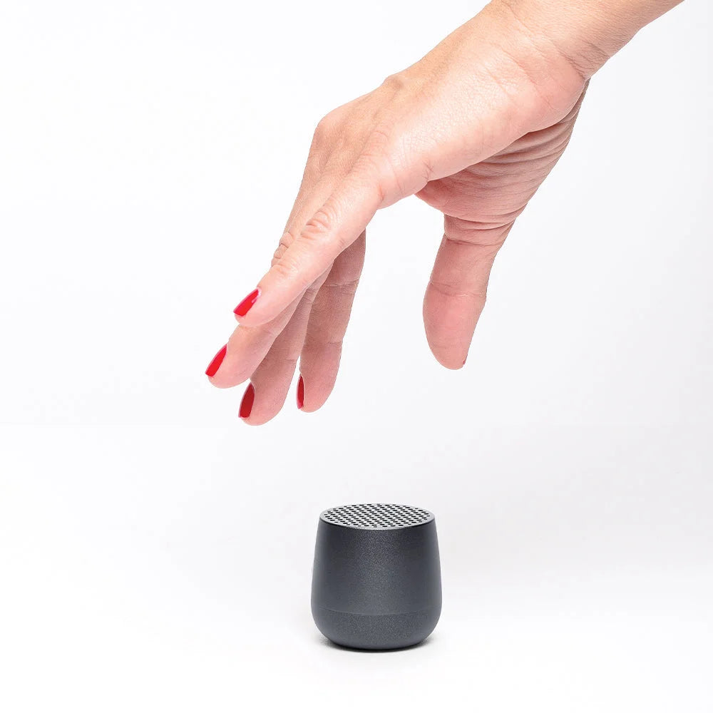 Lexon Mino+ Mini Bluetooth Speaker - Gunmetal - Audio &