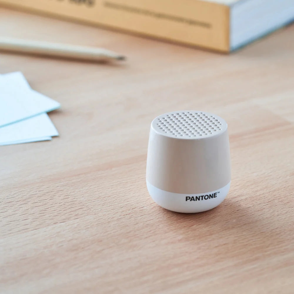 Lexon Mino+ Mini Bluetooth Speaker PANTONE - Sand - Audio &