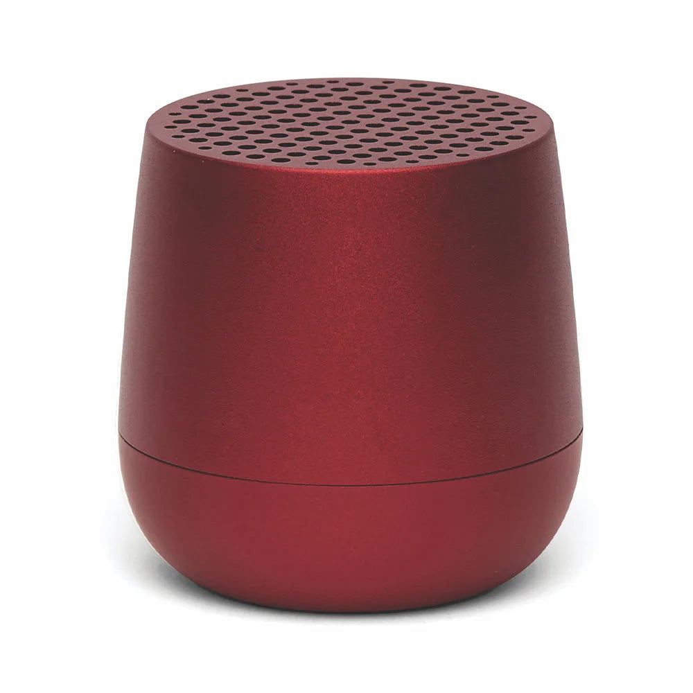 Red lexon mino mini with key surfaces and edge shape