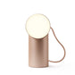 Lexon Orbe Portable Led Lamp With Moving Head - Gold - Home