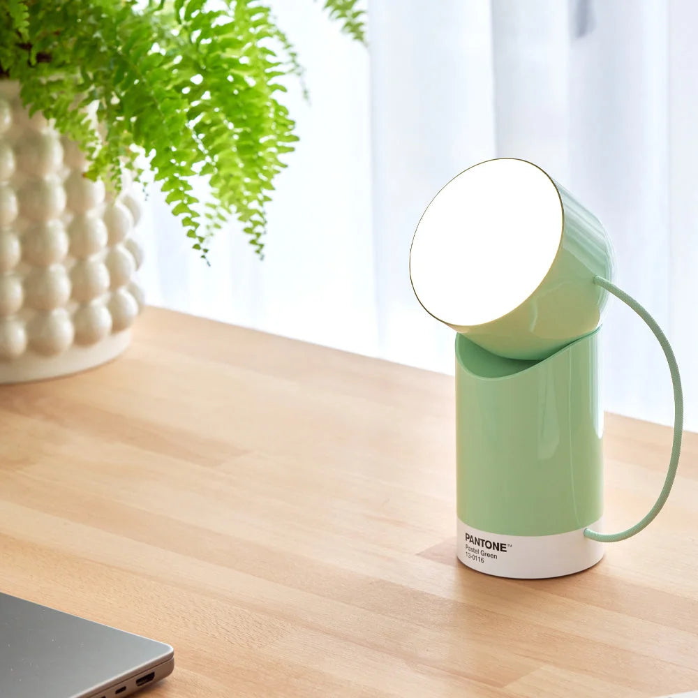 Lexon Orbe Portable Led Lamp With Moving Head PANTONE