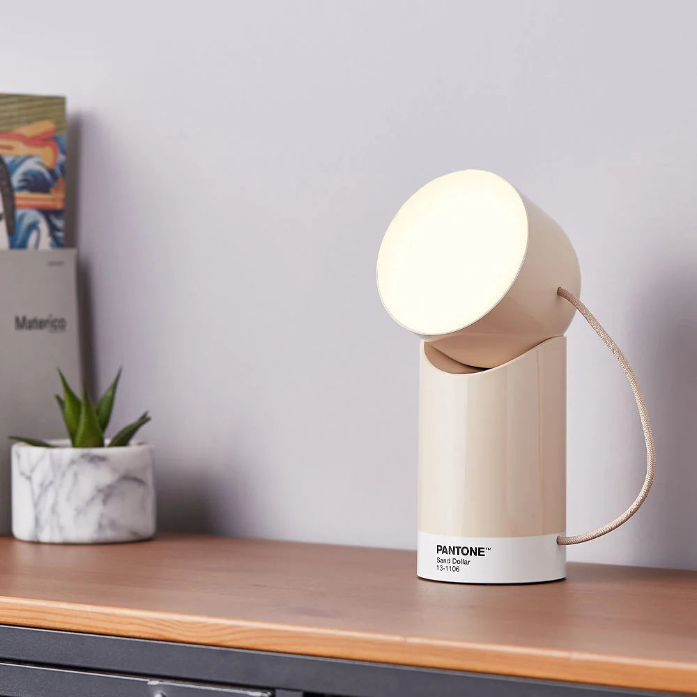 Lexon Orbe Portable Led Lamp With Moving Head PANTONE