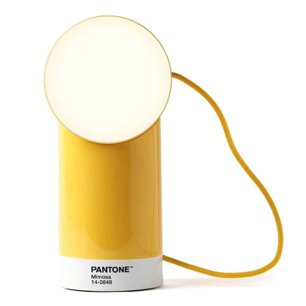 Yellow lexon orbe portable with colour matched pieces and support fittings