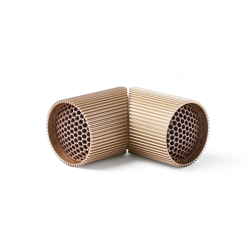 Gold lexon ray set with tabletop context and item shape