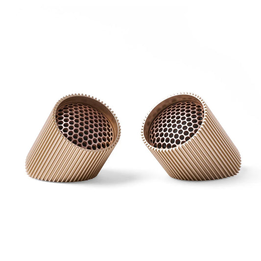 Lexon Ray Set Of Magnetic Bluetooth Speakers - Gold - Audio