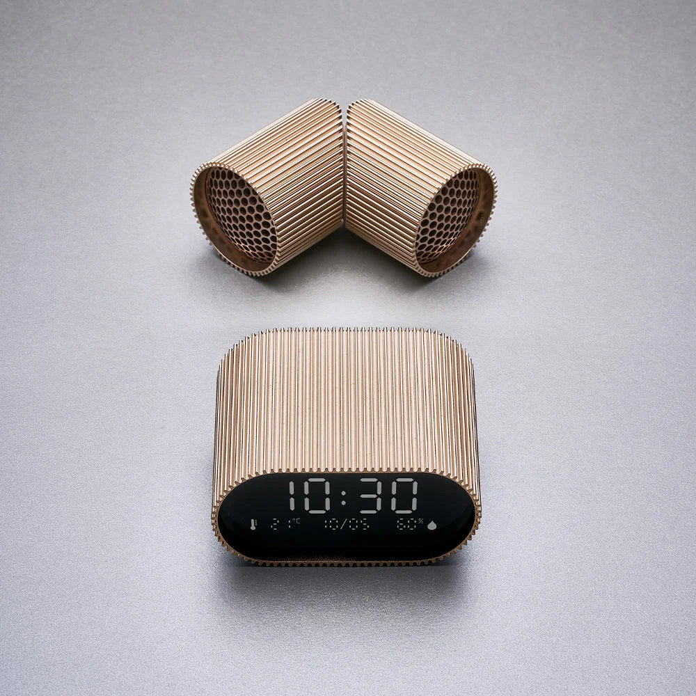 Gold lexon ray set with key surfaces and edge shape